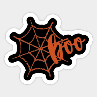 Boo Sticker